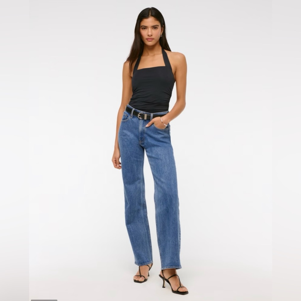 A&F High Rise 90s Relaxed Jean